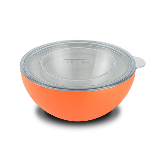 Served Vacuum-Insulated Large Serving Bowl (3Q) - Tangerine