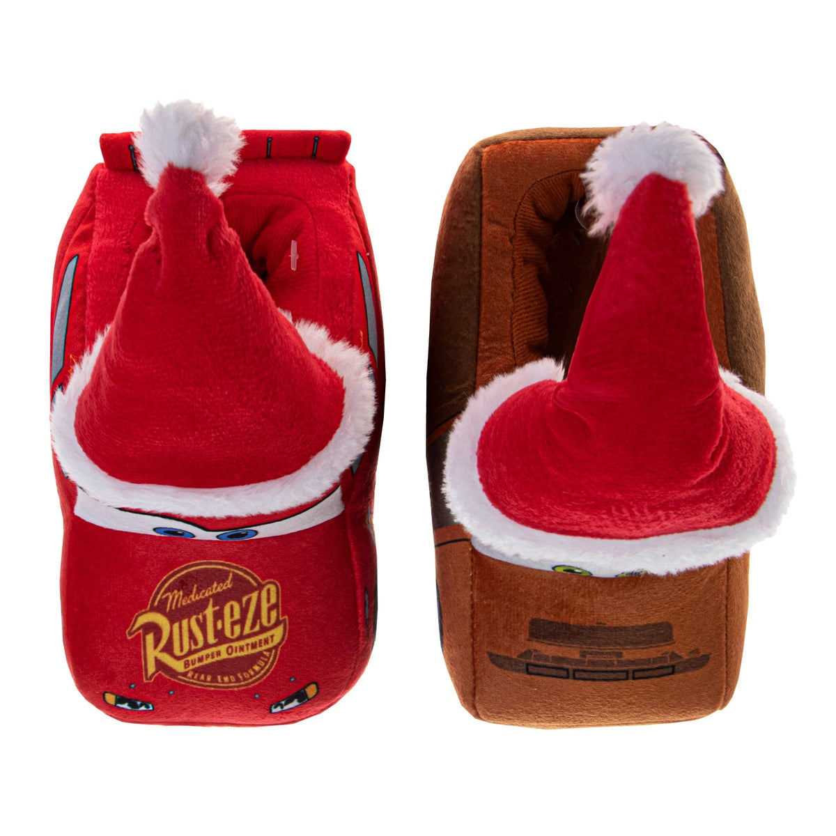  Josmo Disney Cars Boys' Dual Size Slippers (Sizes 5–1, Toddlers) - 5-6 - Bonton