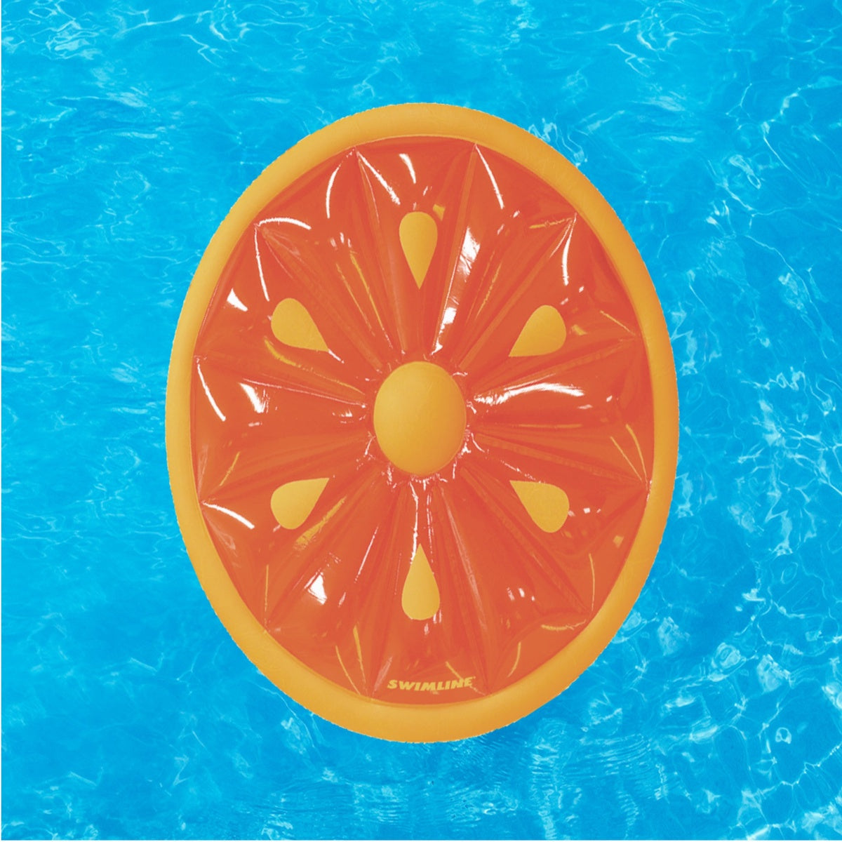  Pool Central Inflatable Fruit Slice Swimming Pool Lounger Raft - 61.5