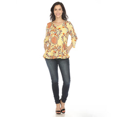 Women's Vibrant Boho Swing Top