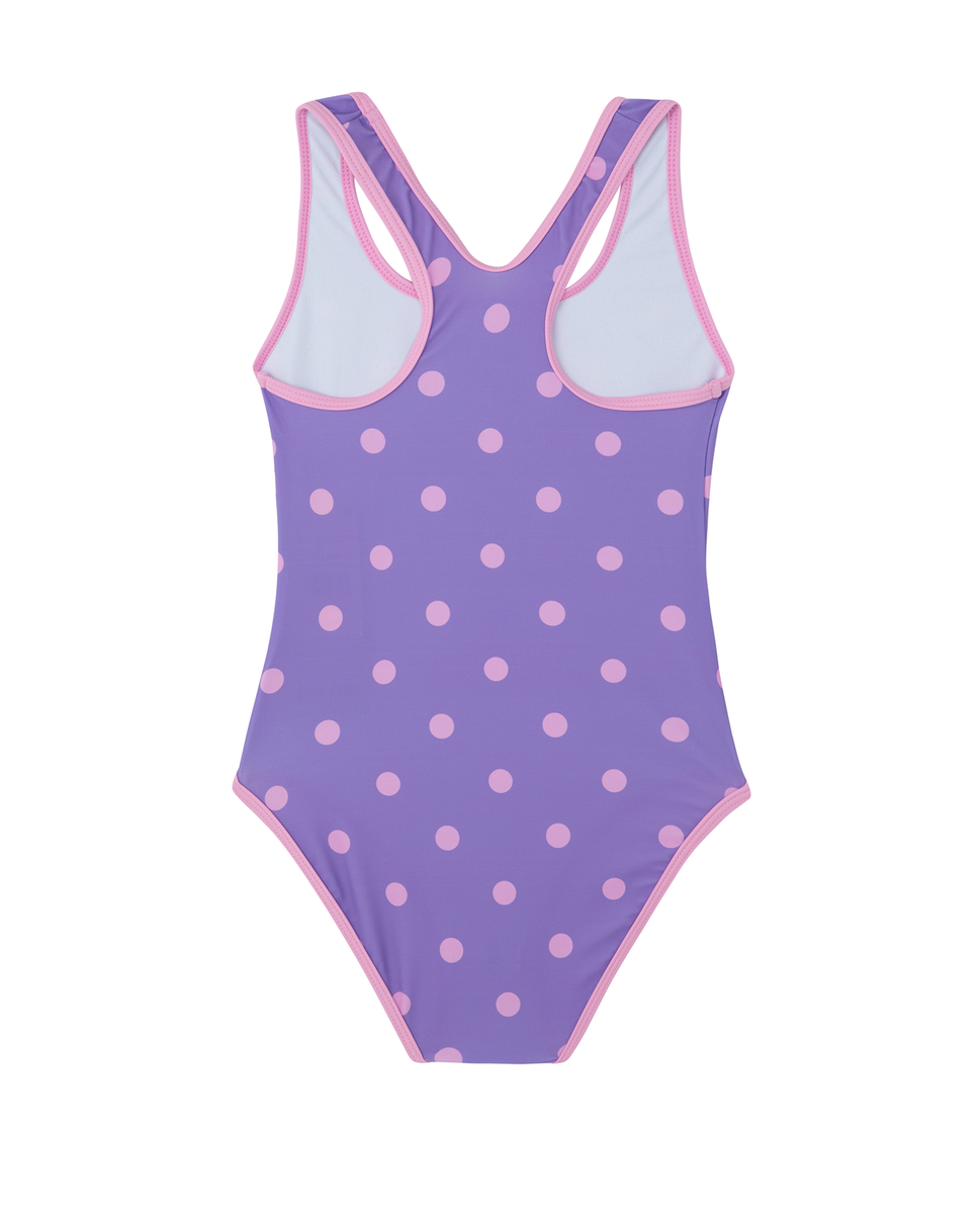  Gottex Kids Dot Dot Dot Racerback One Piece - Purple - Bonton