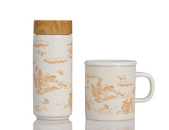 Magic Garden Travel Mug & Mug Gift Set