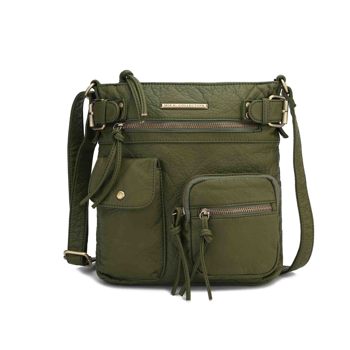  MKF Collection Vintage Stiella Crossbody Bag - Black - Bonton