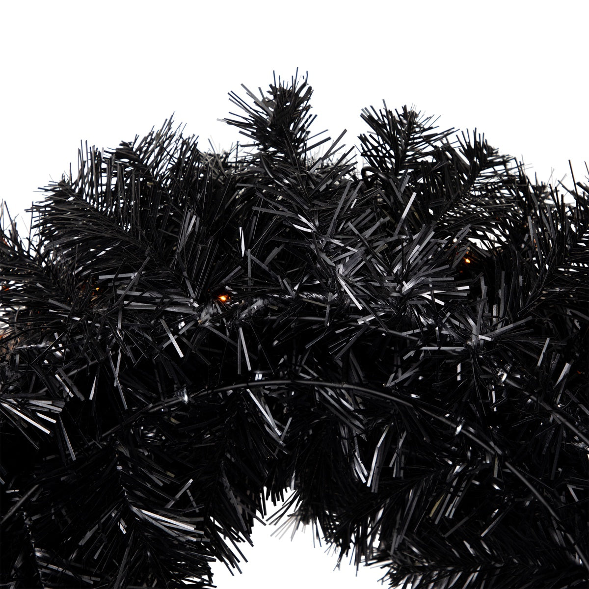  Northlight Pre-Lit Noble Spruce Artificial Halloween Wreath - 24