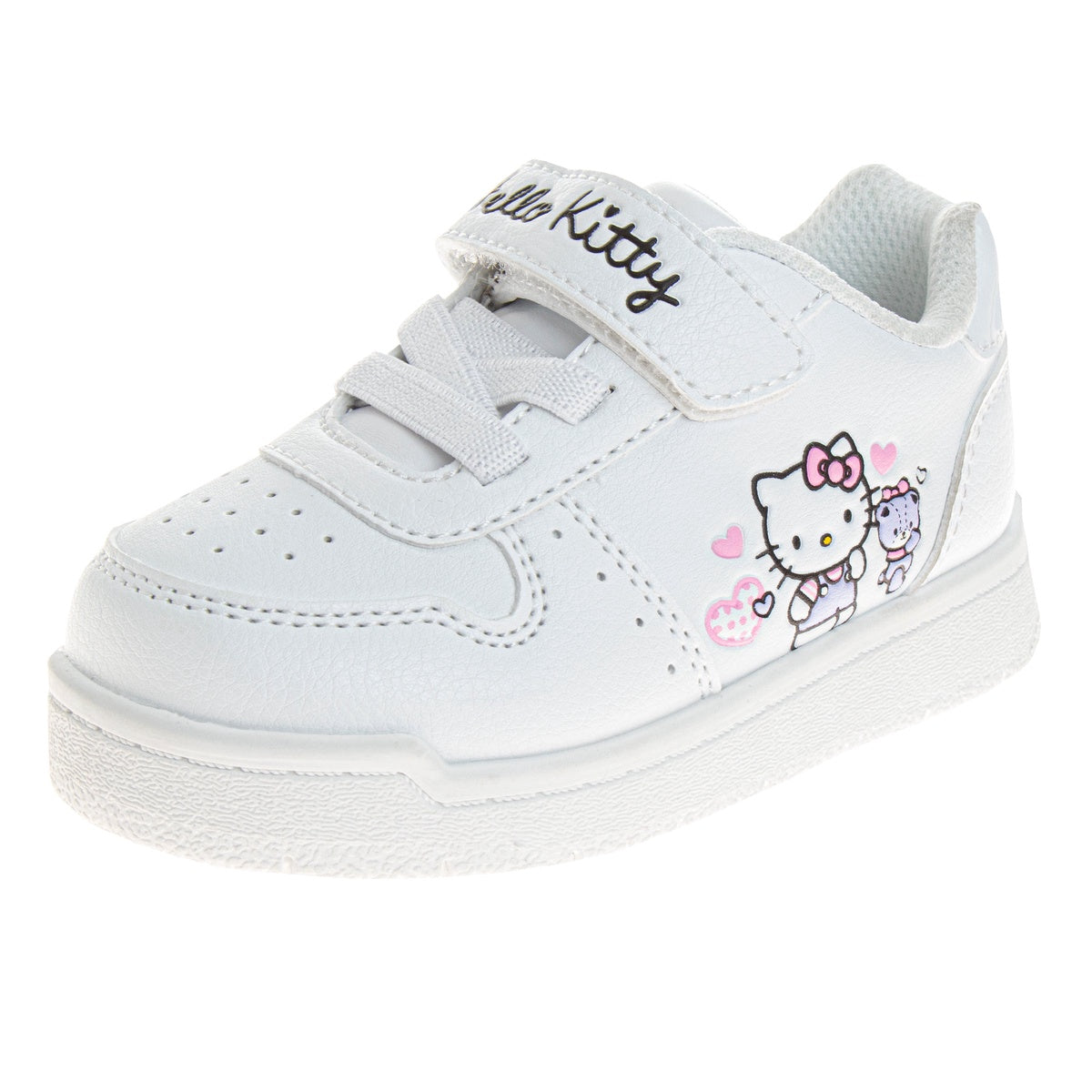  Josmo Sanrio Hello Kitty Sneakers for Girls - Lightweight Athletic Breathable Casual Shoes (Toddler) - 7 - Bonton