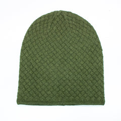 SLOUCHY HAT in BASKET WEAVE STITCH