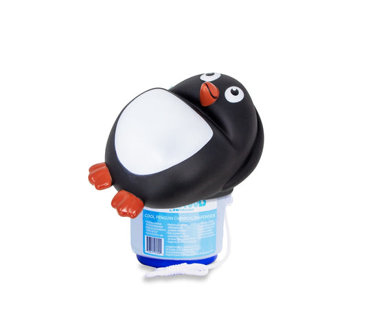 Cool Penguin Swimming Pool Chemical Dispenser - 13" - Blue and White