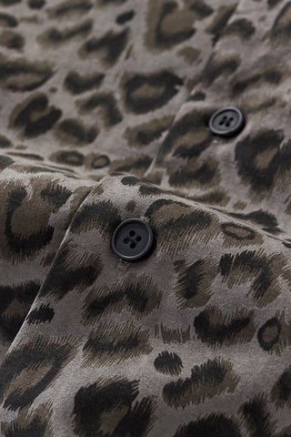 Arden Camp Collar Shirt GREY