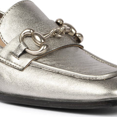 Saint G - Jacqueline Metallic Loafers Footwear