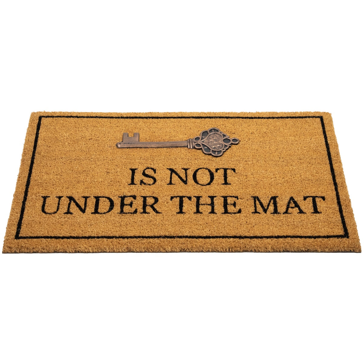  Northlight Key Is Not Under the Mat Coir Outdoor Doormat 18
