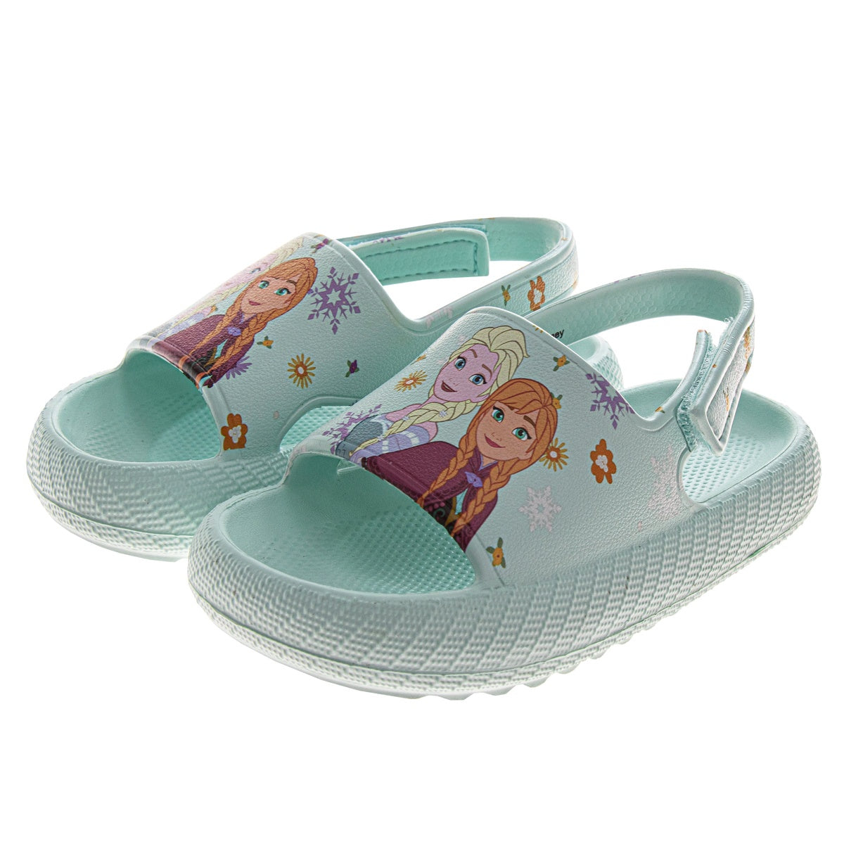  Josmo Disney Frozen Anna and Elsa Girls' Slides (Toddlers) - 5 - Bonton