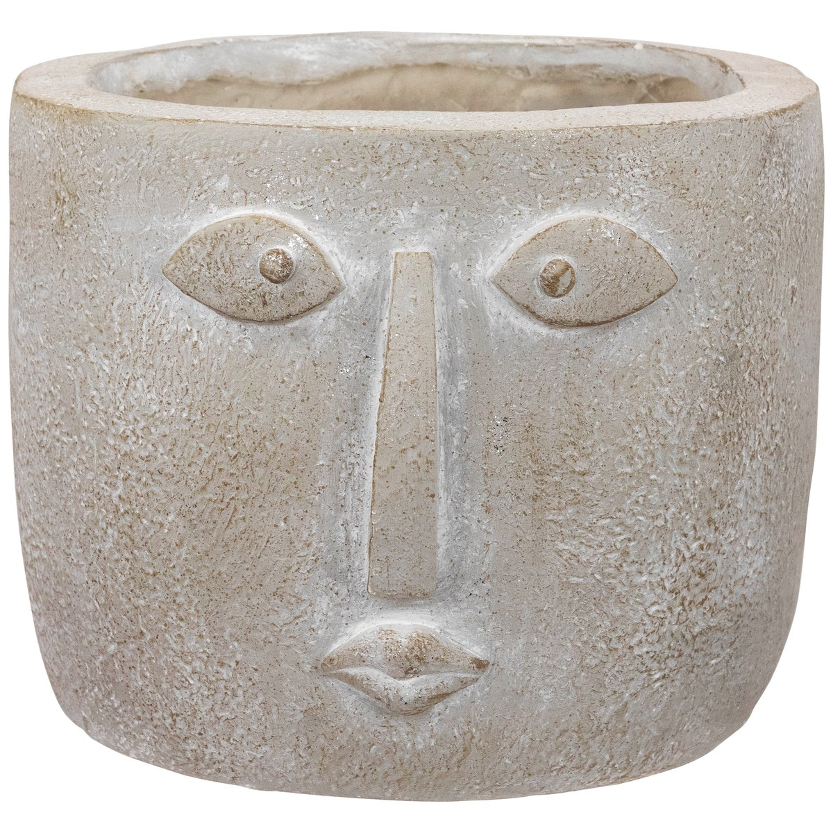  Northlight Small Face Ceramic Outdoor Garden Planter - 8.5