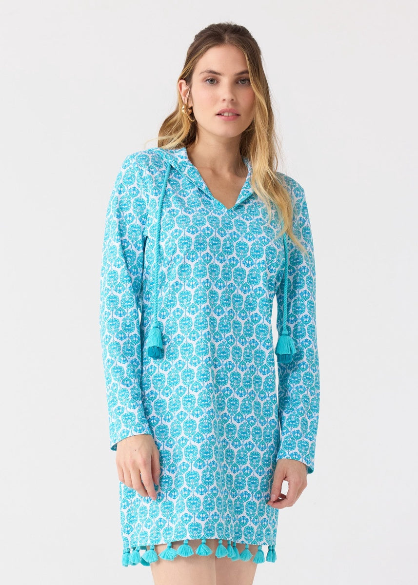  Cabana Life Rosemary Beach Hooded Cover Up - XS - Bonton