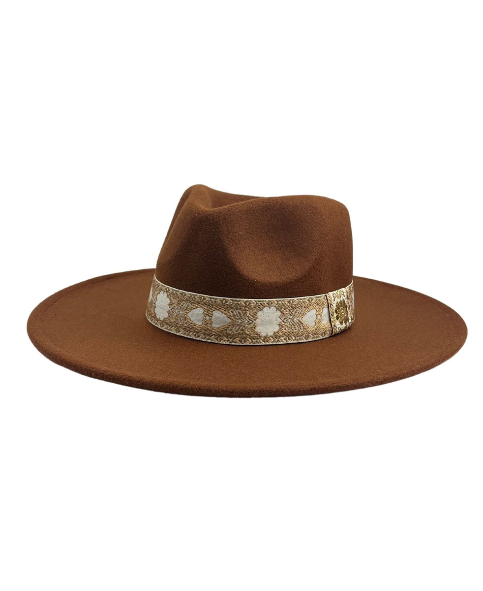  Marcus Adler The Olivia Panama Hat - Sienna - Bonton