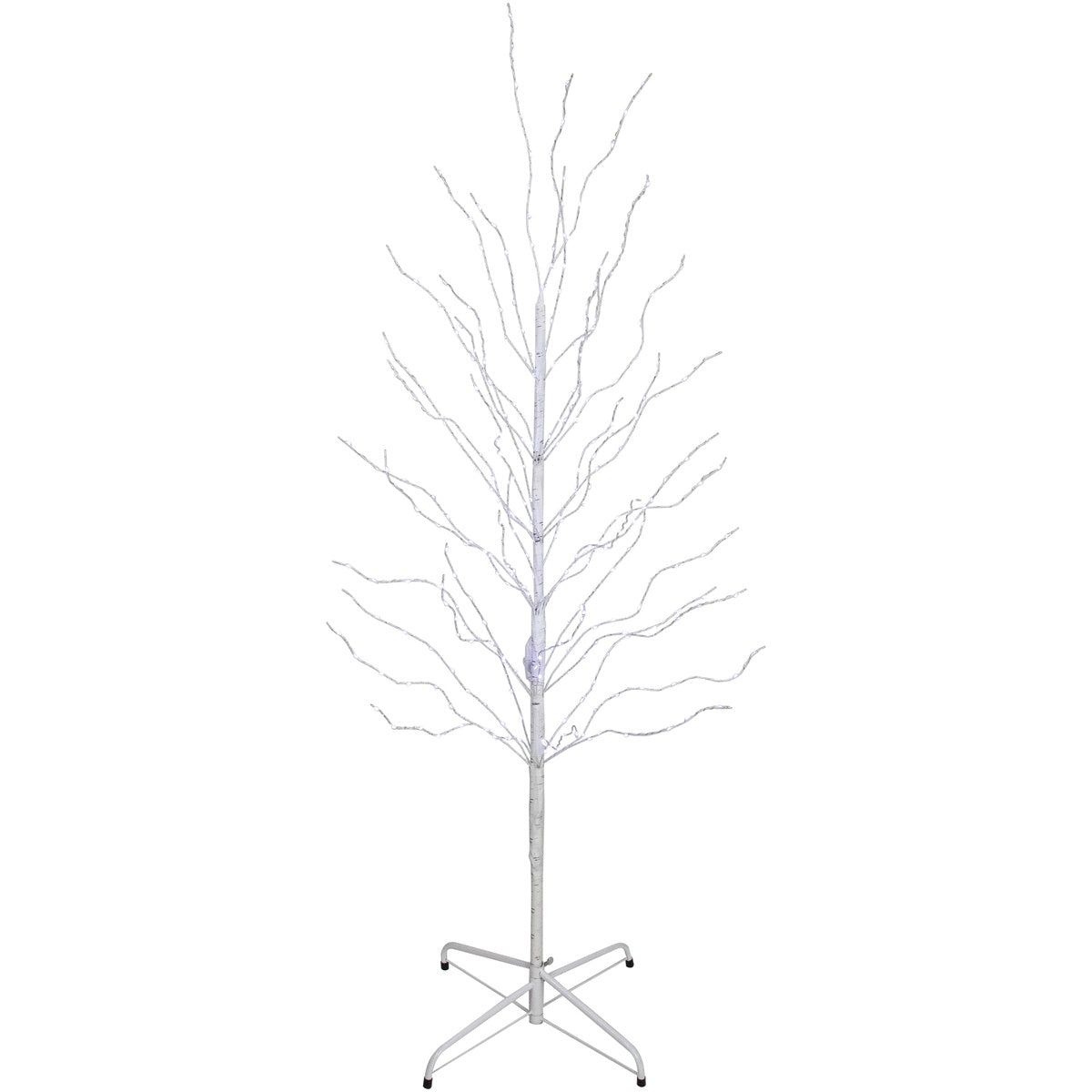  Northlight 5' LED Lighted White Birch Christmas Twig Tree - Cool White Lights - Default Title - Bonton