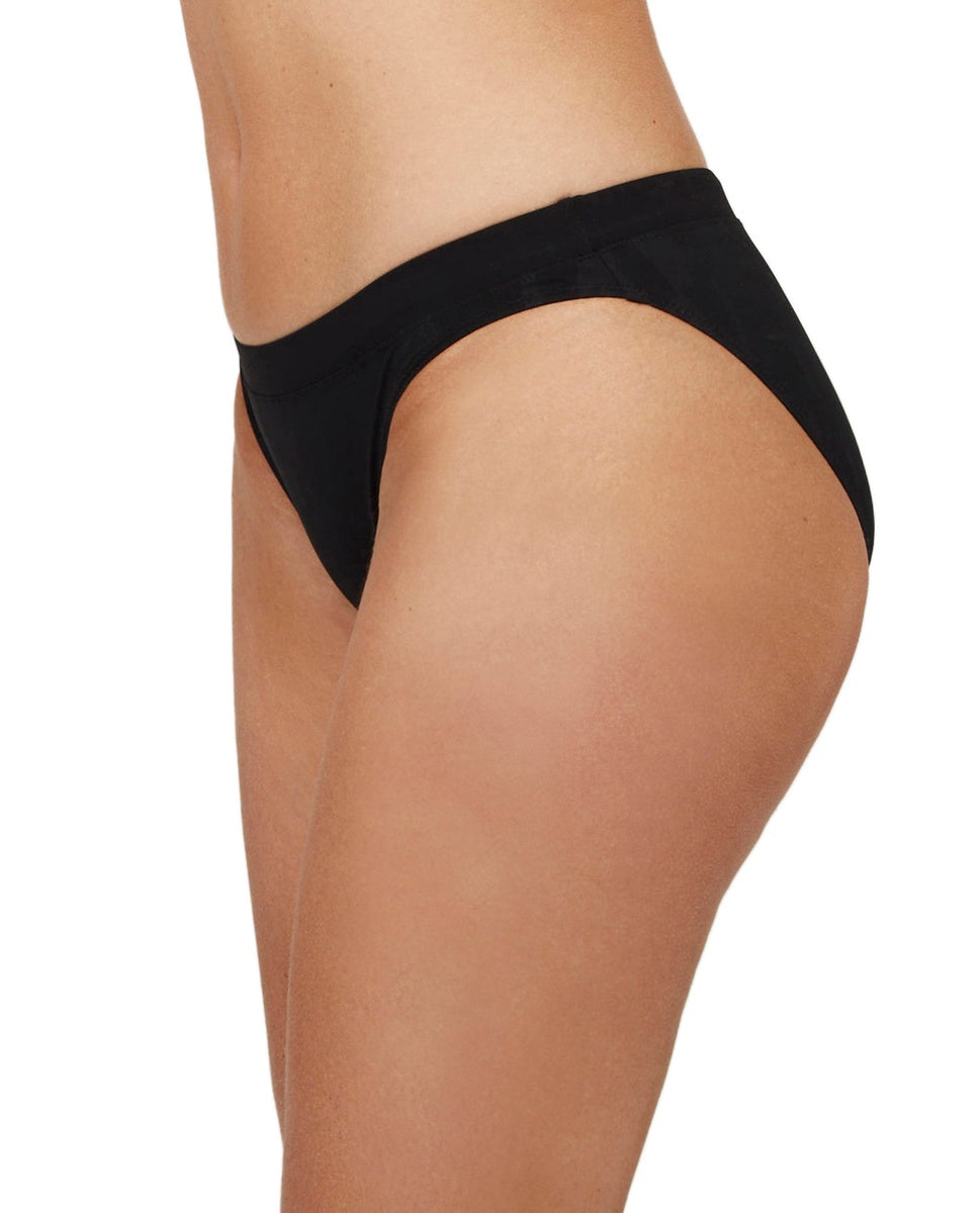  Free Sport Ocean's Eleven Low Waist Bikini Bottom - Multi-Black - Bonton