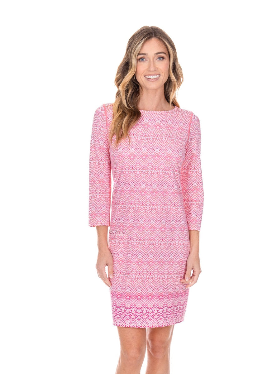  Cabana Life Algarve Cabana Shift Dress - 3X - Bonton