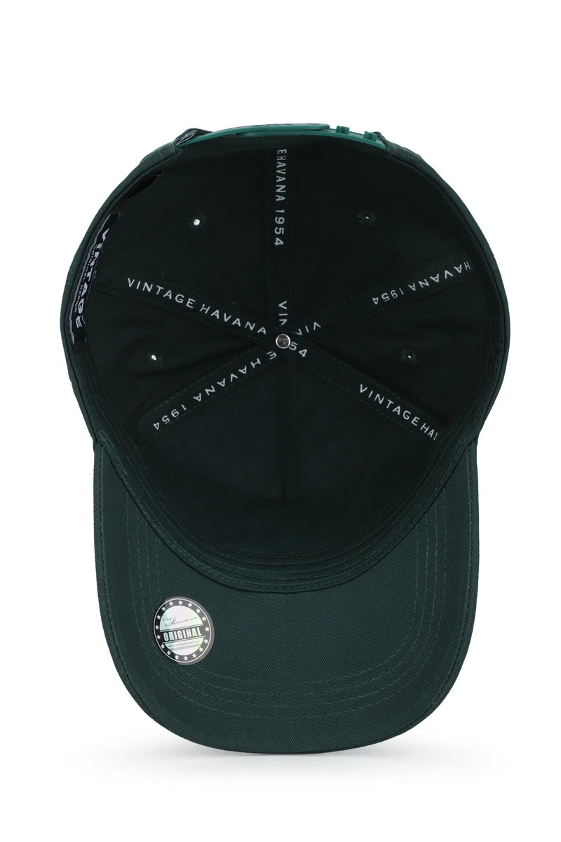  Vintage Havana Vintage Havana Trucker Hat for Women  – Forest Green Adjustable Cap – Pearl Star - Default Title - Bonton