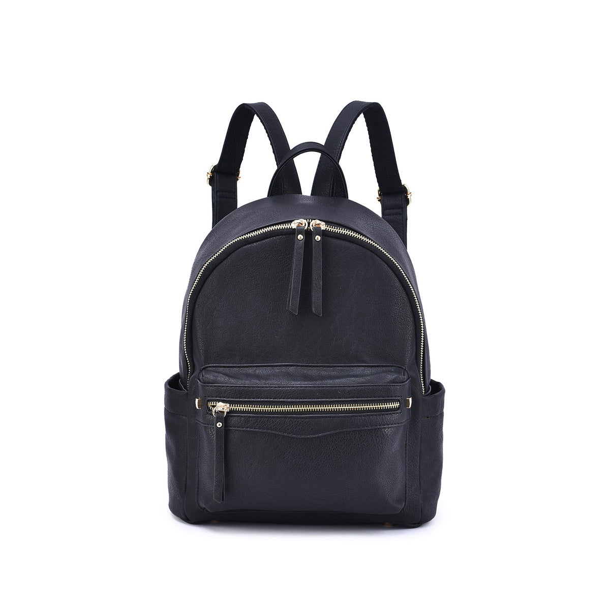  Mellow World Lacey Solid Backpack - Black - Bonton