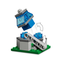 LEGO® Minecraft® the Ghast Balloon Village Attack, Gamer Gift Toy for Kids 21273