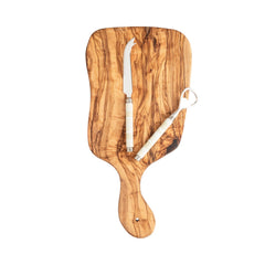 Jubilee Cheese Knife, Bottle Opener and Olive Wood Board Set - Shades of Light