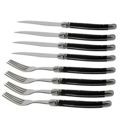 Ultimate 13 Piece Laguiole Kitchen and Steak Knife & Fork Set