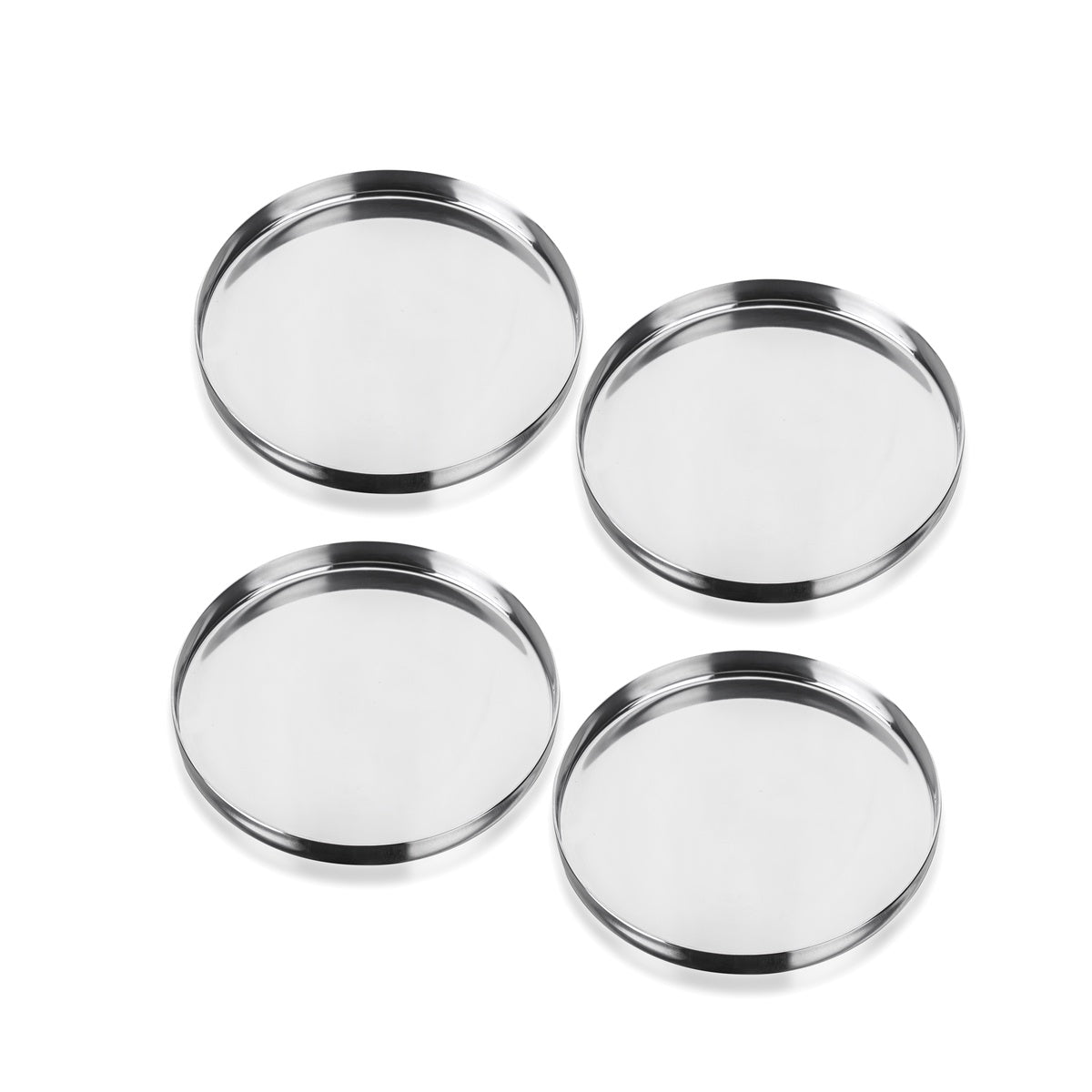  Mepra Stile by Pininarina Coasters - Silver - Bonton