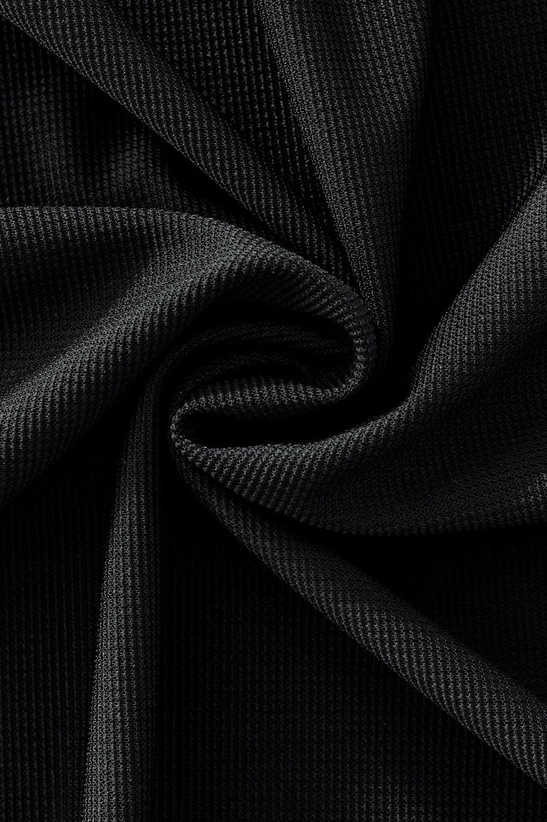  Barocco Shadowline Tech Polo BLACK - BLACK - Bonton