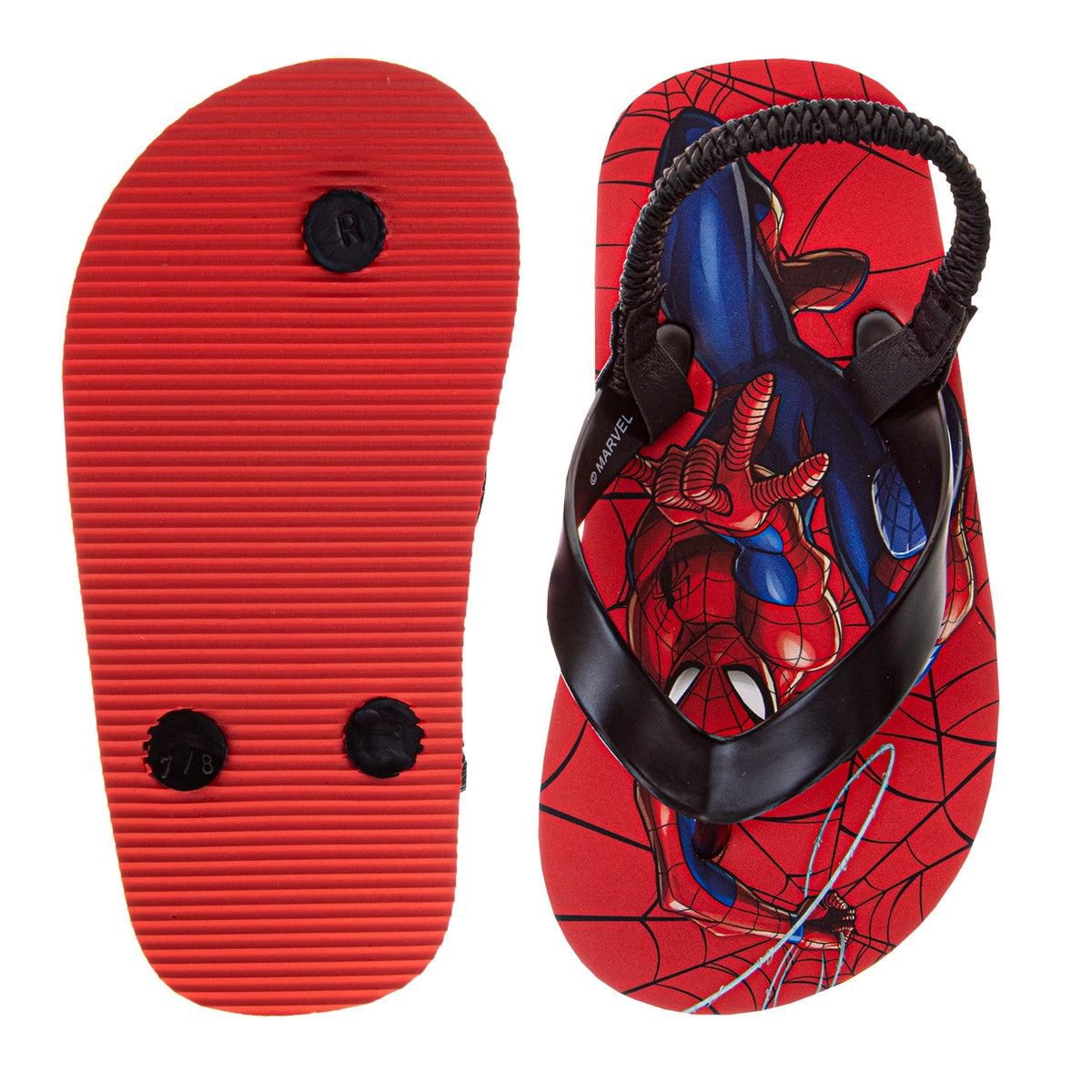 Josmo Spider-Man Boys' Flip Flops (Toddlers) - 5-6 - Bonton