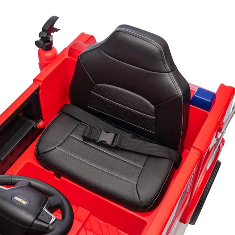 12V Freddo Fire Truck 1 Seater Ride On