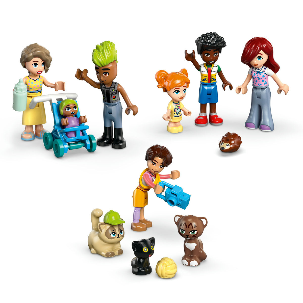  LEGO LEGO® Friends Heartlake City Apartments and Stores Model Kit 42670 - LEGO Friends - Bonton