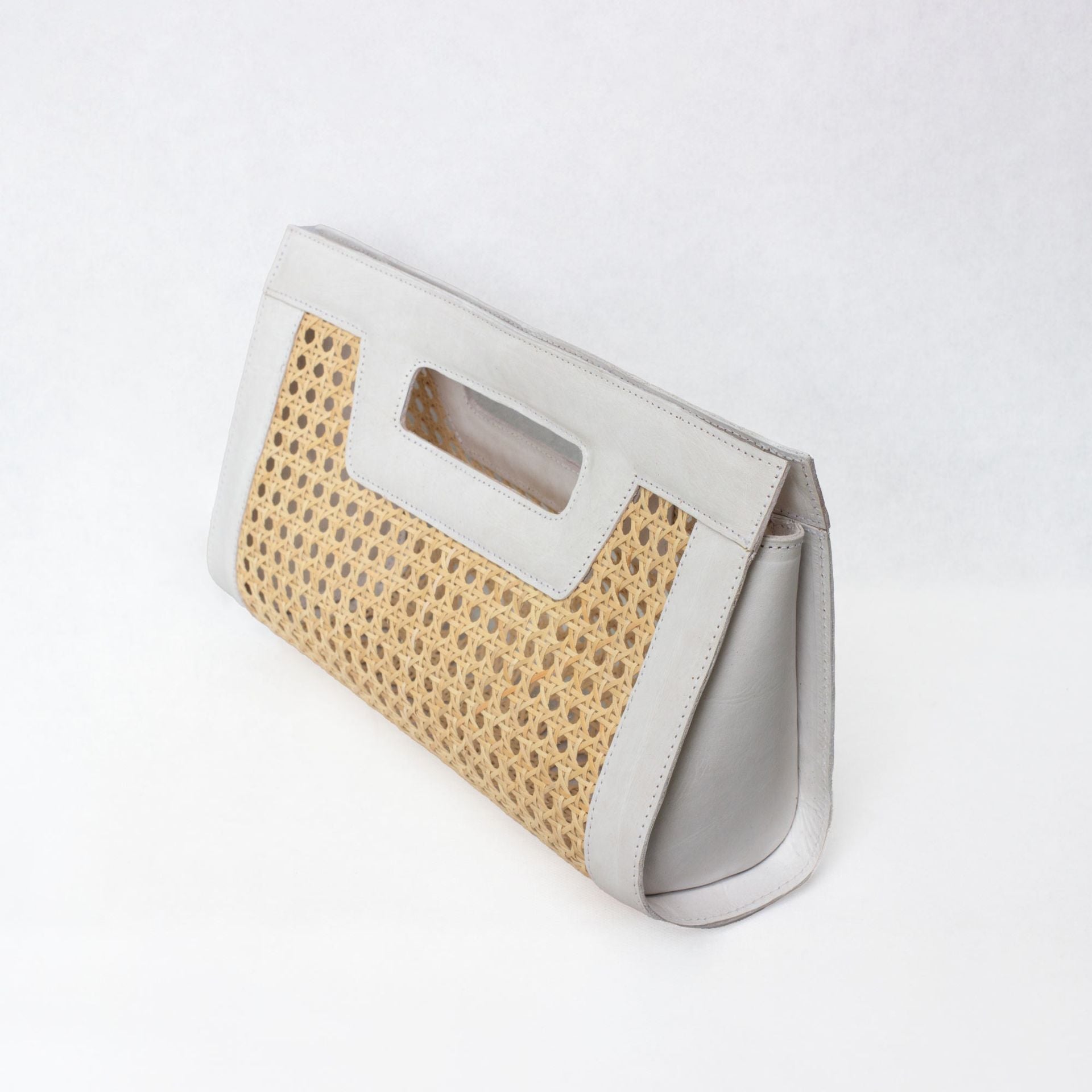  Jelavu Jelavu Venice Long - Cane Leather Clutch - Black - Bonton