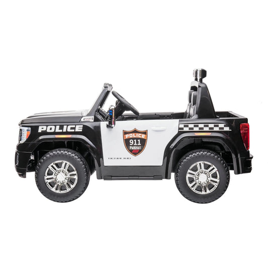 24V GMC Sierra Denali 2 Seater Police Ride-on Truck