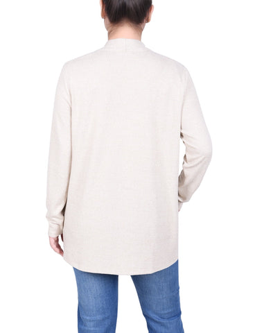 Petite Long Sleeve Swing Cardigan
