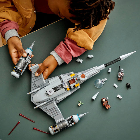 LEGO® Star Wars™ the Mandalorian’s N-1 Starfighter™ 75325 Building Kit 412 Pieces