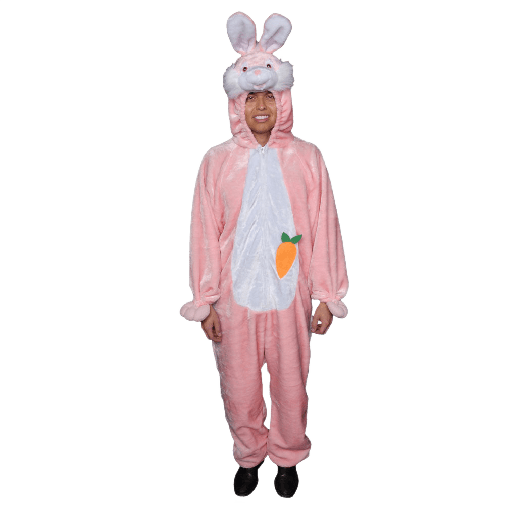  Dress Up America Easter Bunny Costume - Adults by Dress Up America - Pink - Bonton