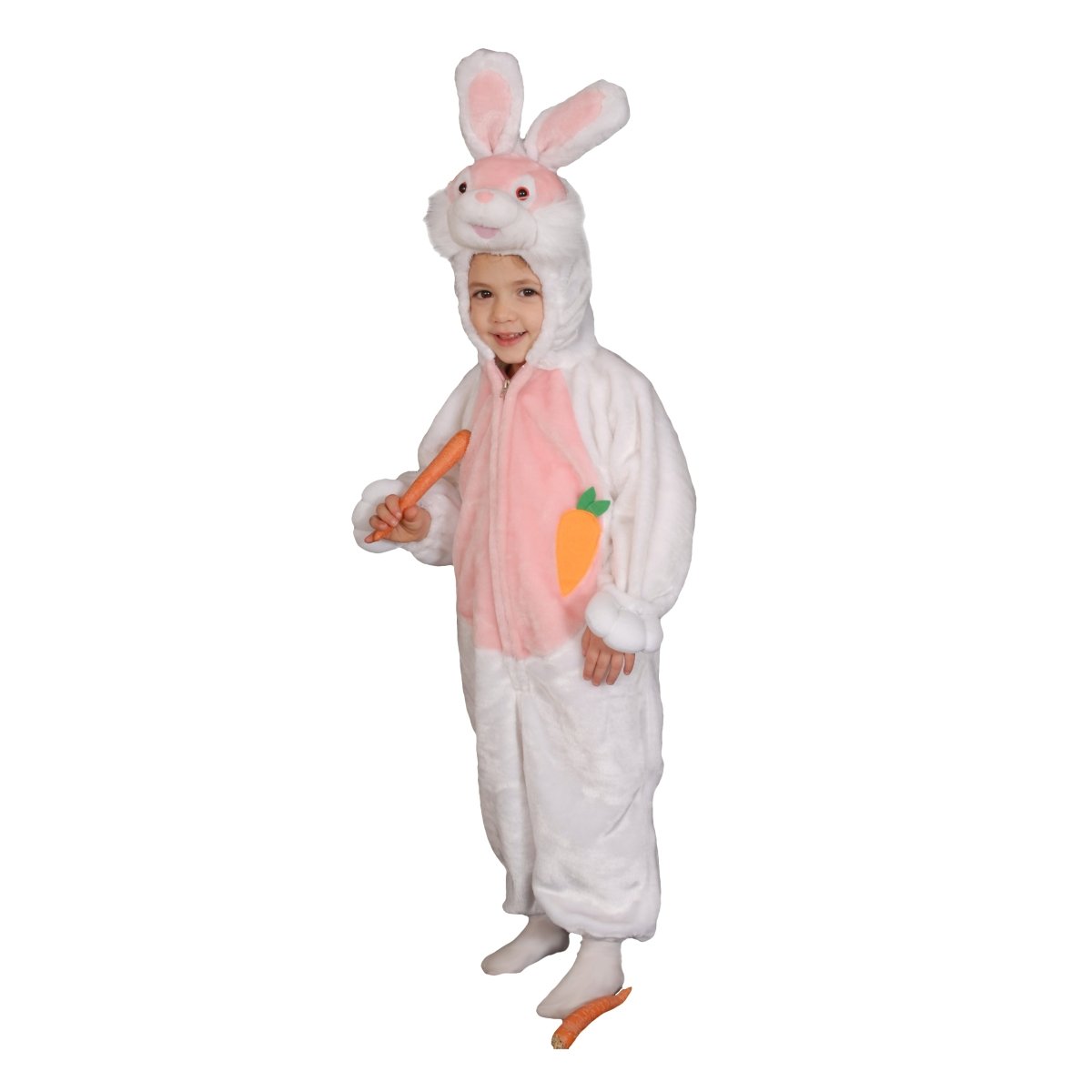  Dress Up America Easter Bunny Rabbit Costume - Kids by Dress Up America - Medium (8-10) - Bonton