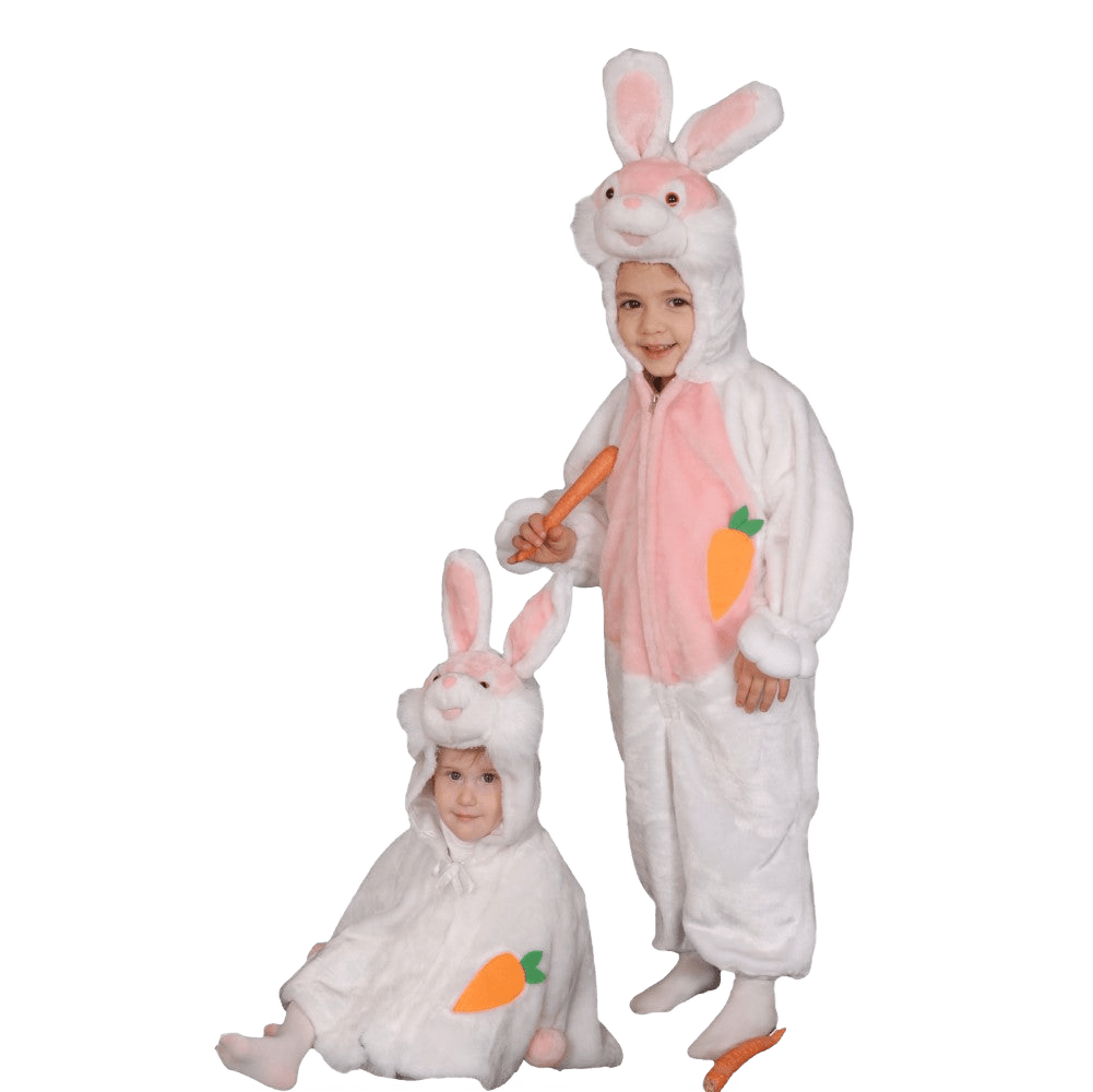  Dress Up America Easter Bunny Rabbit Costume - Kids by Dress Up America - Medium (8-10) - Bonton