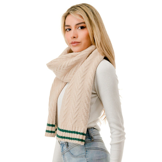 Knit Varsity Scarf