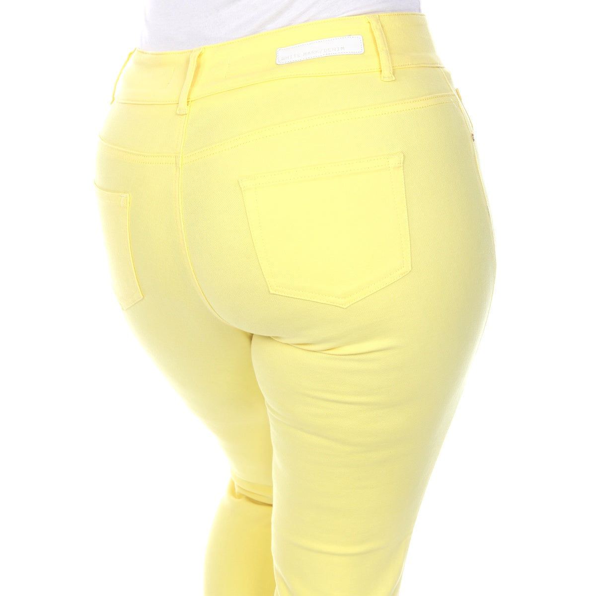  White Mark Plus Size Capri Jeans - 18 - Bonton