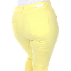 Plus Size Capri Jeans