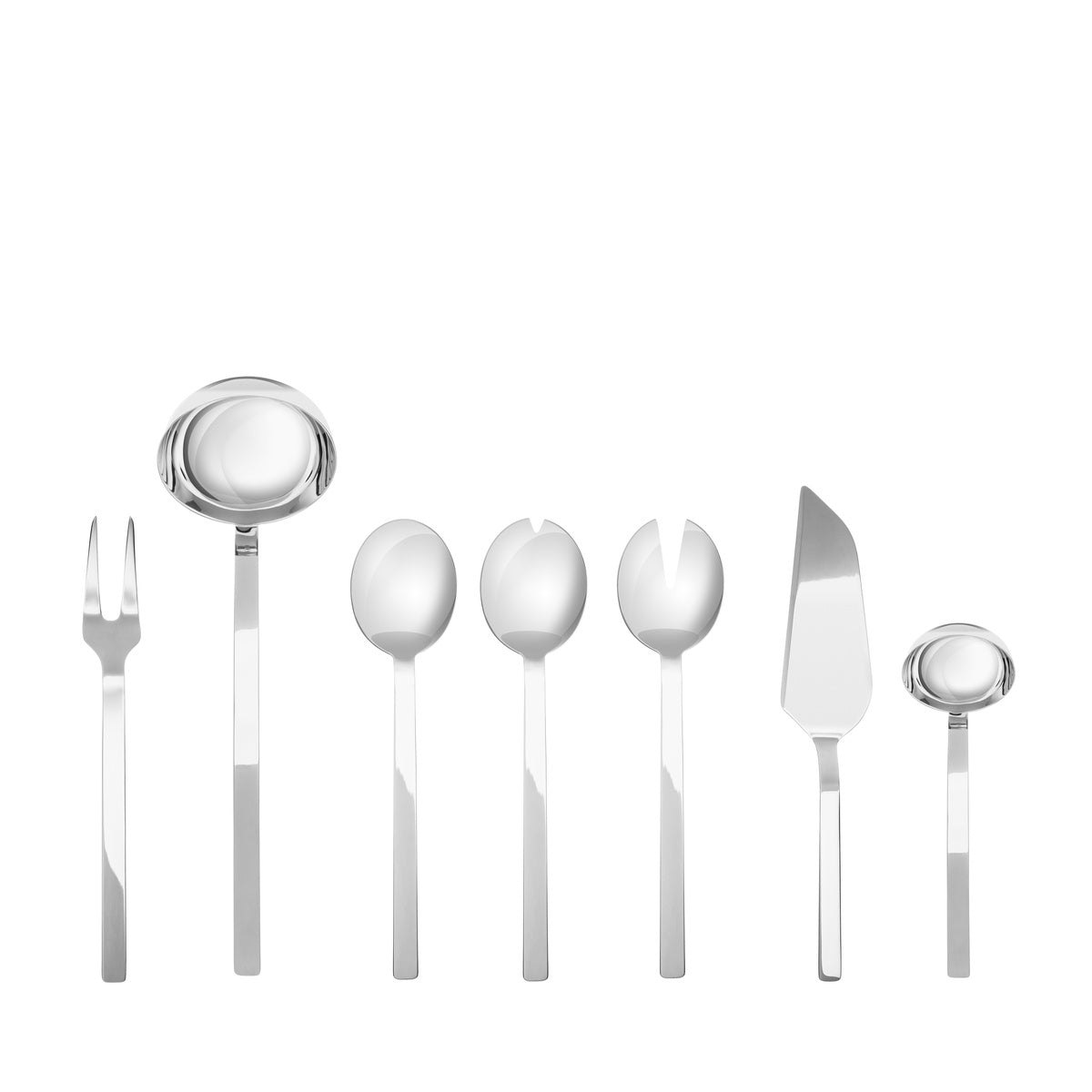  Mepra Stile by Pininarina Serving Set - Ice Silver - Bonton