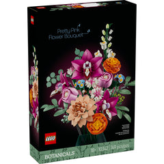 LEGO® Botanicals Pretty Pink Flower Bouquet Floral Decor 10342