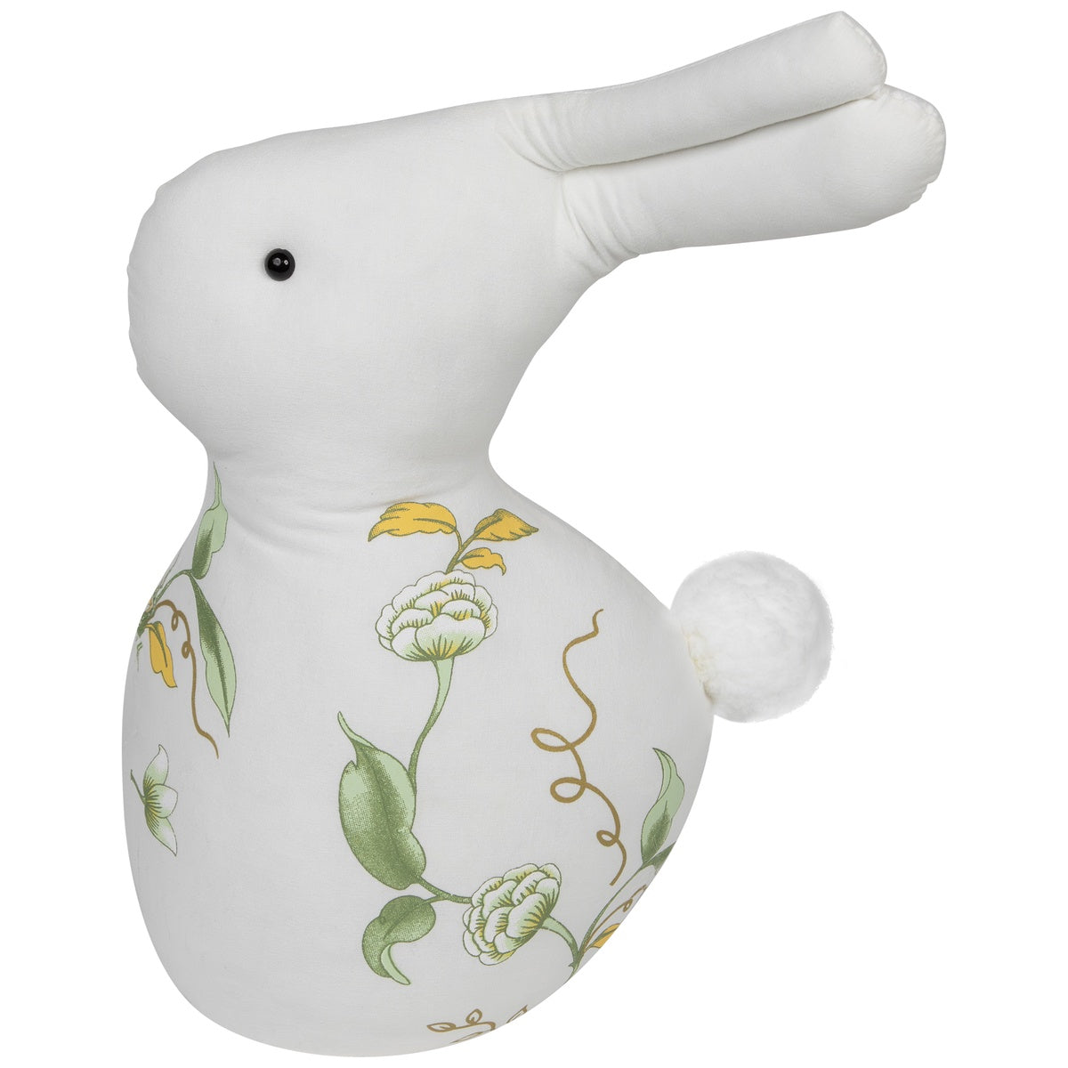  Northlight Plush Soft Floral Rabbit Spring Easter Decoration - 14