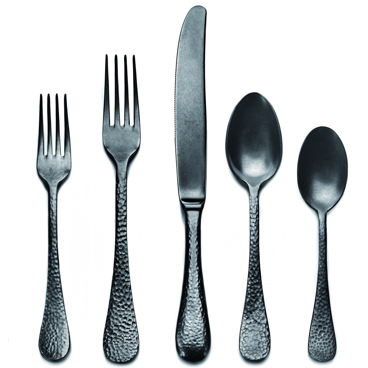  Mepra Epoque Flatware Set - Pewter Black Gold - Bonton