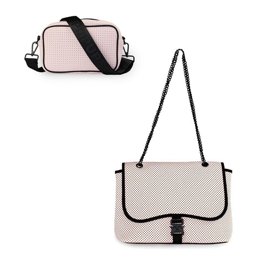 Camera Bag + Flap Crossbody - Pretty In Pink