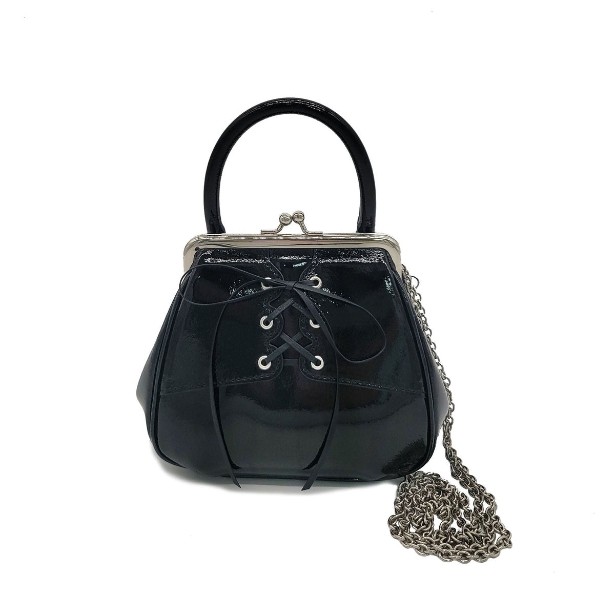  Oryany Lace Up Mini Tote - Mini Bag - Black - Bonton