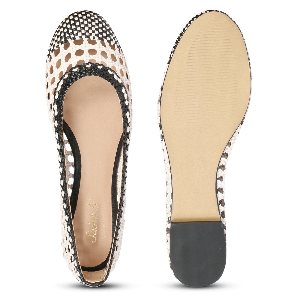  Saint G Via - Ballerina - Black Ivory - Bonton