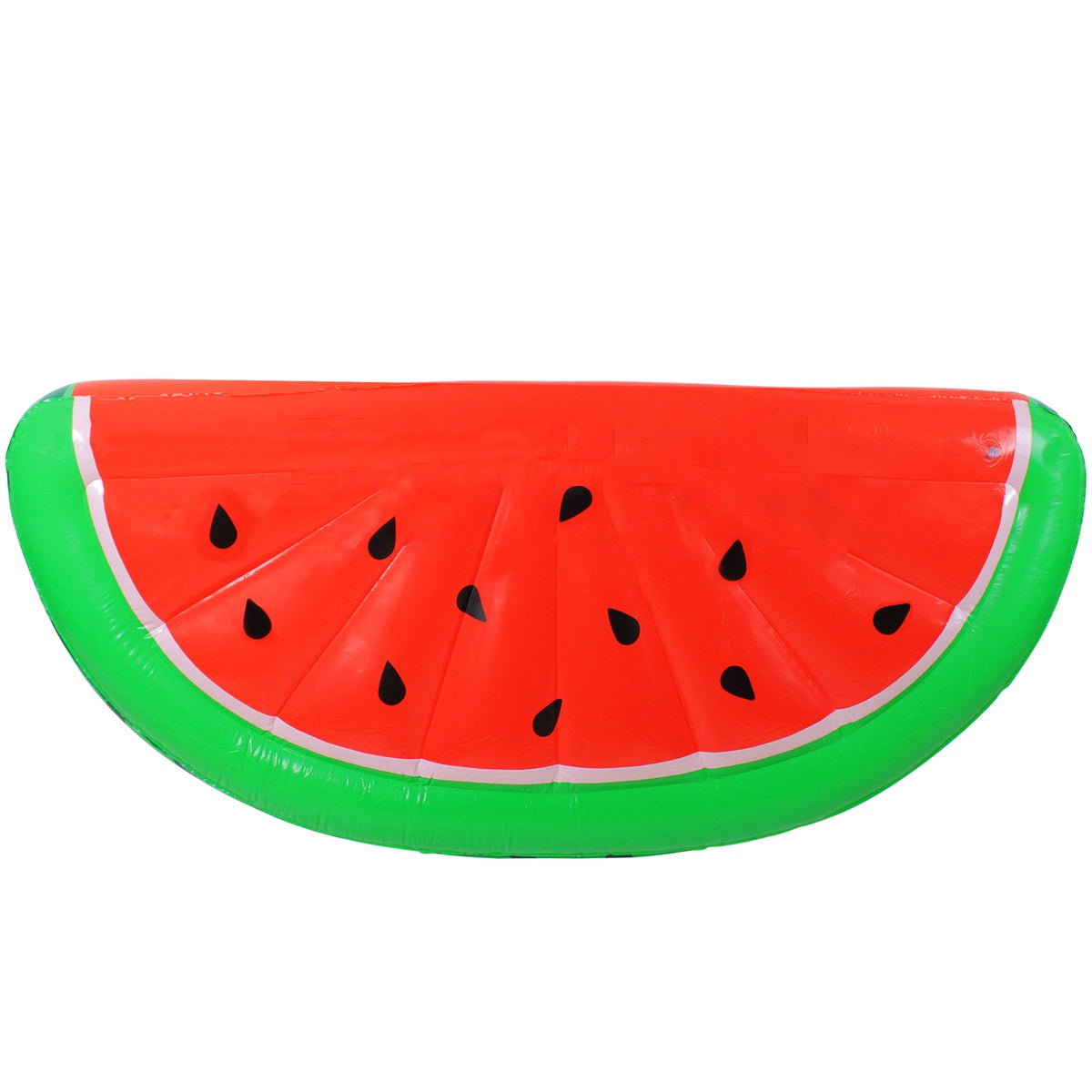  Pool Central Inflatable Jumbo Watermelon Slice Lounge Pool Float - 5.75' - Red and Green - Default Title - Bonton