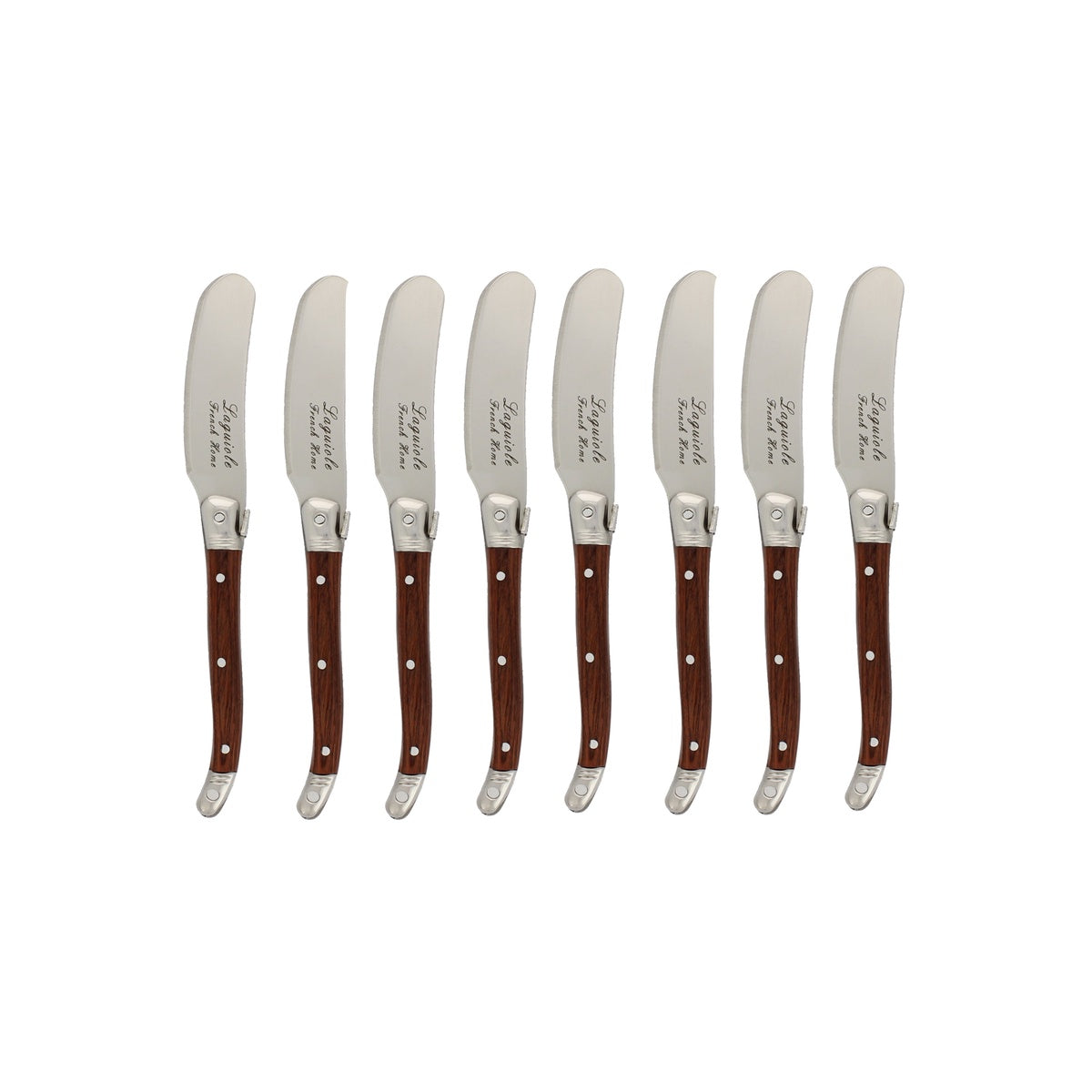  French Home Laguiole Spreaders, Set of 8, Pakkawood - Default Title - Bonton